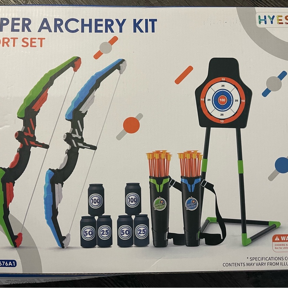 Super Archery Kit with Target Set